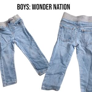 Wonder Nation Boys' Blue Jeans